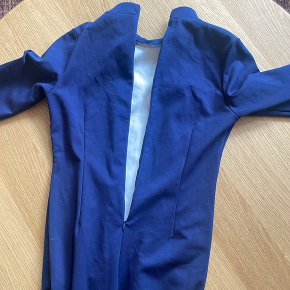 Miusol women’s dress, M, blue with vertical white stripe - Picture 4 of 4